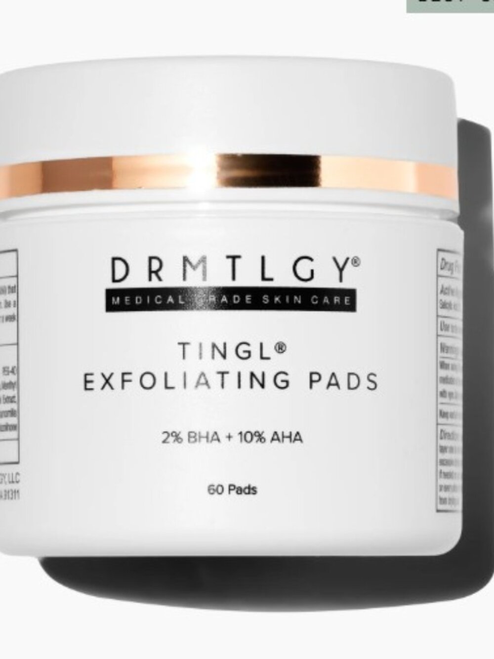 TINGL® Exfoliating Pads Oil-absorbing, Resurfacing Pads - DRMTGLY NEW & SEALED